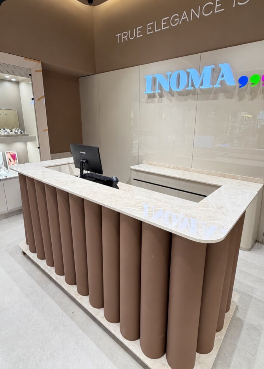 INOMA pult od mermera Crema Marfil